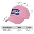 thumbnail image 3 of Yiaed Trump reelection in 2024 Take America Back Print Classic Low Profile Cotton Baseball Cap Soft Unconstructed Adjustable Size, 3 of 6