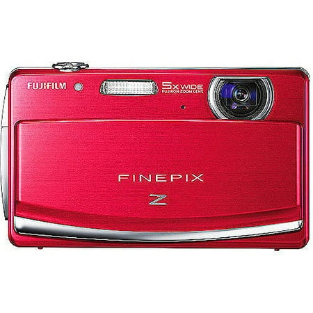 FujiFilm FinePix Z85 14MP Digital Camera, Red with 5x Optical Zoom, 3.0" LCD Touchscreen Display
