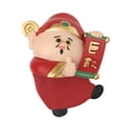 thumbnail image 2 of Figura de inmortal chino de dibujos animados para decoración del salpicadero del coche o del ordenador rojo, 2 of 9