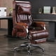 thumbnail image 3 of Ergonomic Computer Office Chair Luxury Recliner Gaming Comfortable Reading Leather Chair Cushion Silla Gaming Office Furniture My Lux Decor Round, 3 of 19