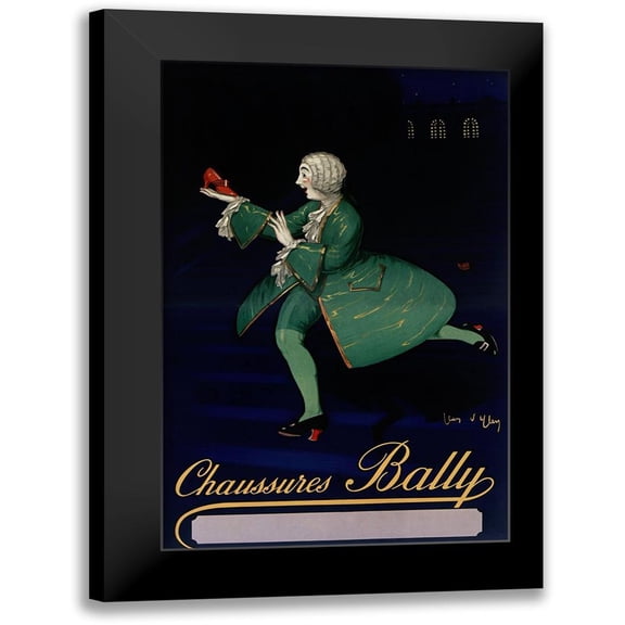 Vintage Apple Collection 10x14 Black Modern Framed Museum Art Print Titled - Chaussures Bally