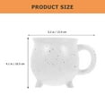 thumbnail image 2 of LOLIPPYY White Ceramic Coffee Mug - Drinking Cup for Home, Office, Kitchen, Restaurant, and Daily Use, 2 of 8