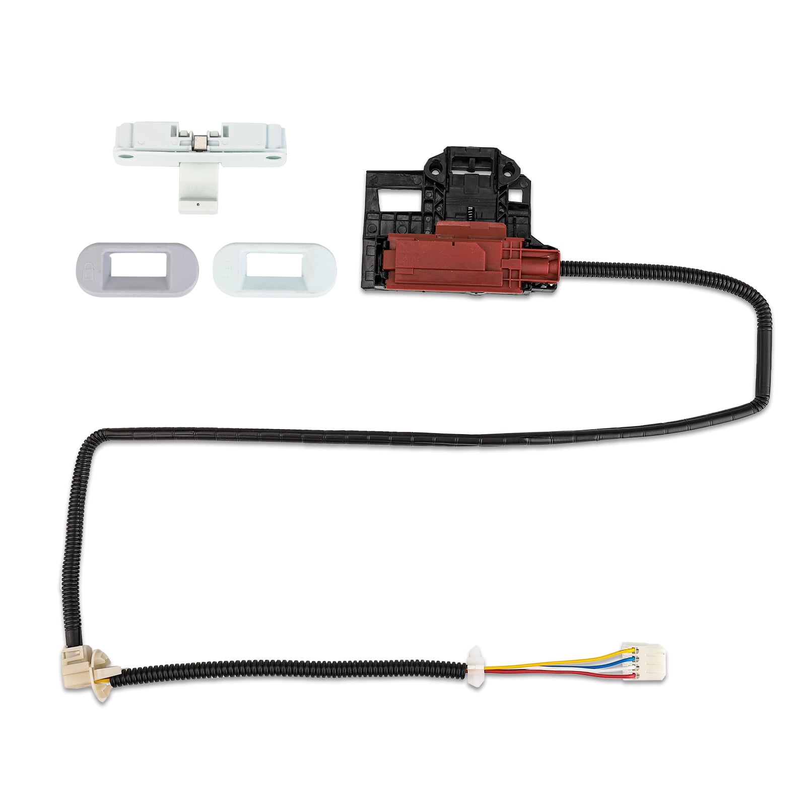 3mirrors W10404050 Washer Lid Lock Latch Assembly and W10240513 Washer Door Strike, Compatible with Whirlpool Kenmore Maytag Amana Inglis Roper Admiral Crosley Washing Machines Replacement