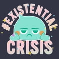 thumbnail image 2 of Women's Soul 22 Existential Crisis  Graphic Tee Navy Blue Small, 2 of 5