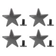 thumbnail image 1 of 10Pcs Metal Rivets, Cute Star Shaped Nailheads Rivets with 7mm PH Screws for Shoes Bags Clothing Decoration, 1 of 7