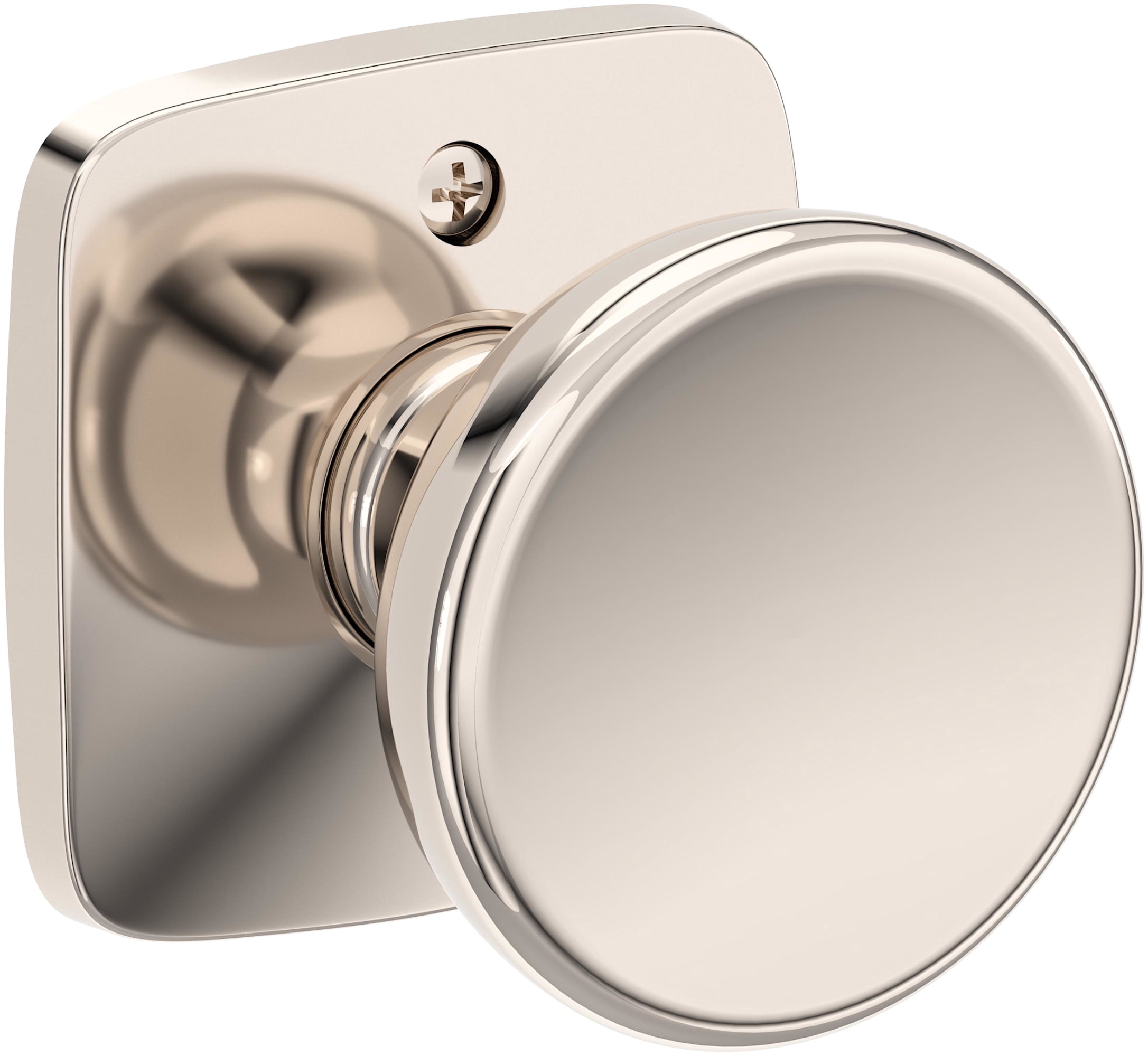 Baldwin FDSOLSFR190 Solvang Non-Turning Two-Sided Dummy Door Knob Set - Black