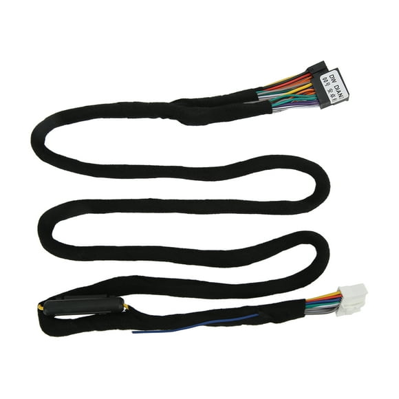 Amplificador DSP para coche de 12V, arnés de cableado, toma de Cable, enchufe ISO, Universal de alta fidelidad para Android