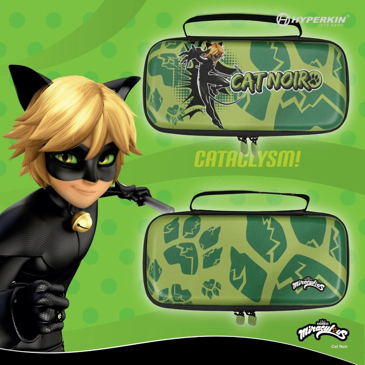 Hyperkin Official Miraculous EVA Hard Shell Carrying Case Hyperkin Official Miraculous EVA Hard Shell Carrying Case