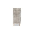 thumbnail image 5 of Baxton Studio Trianna Rustic Transitional Whitewashed Rattan and Natural Brown Finished Wood Dining Chair, 5 of 7