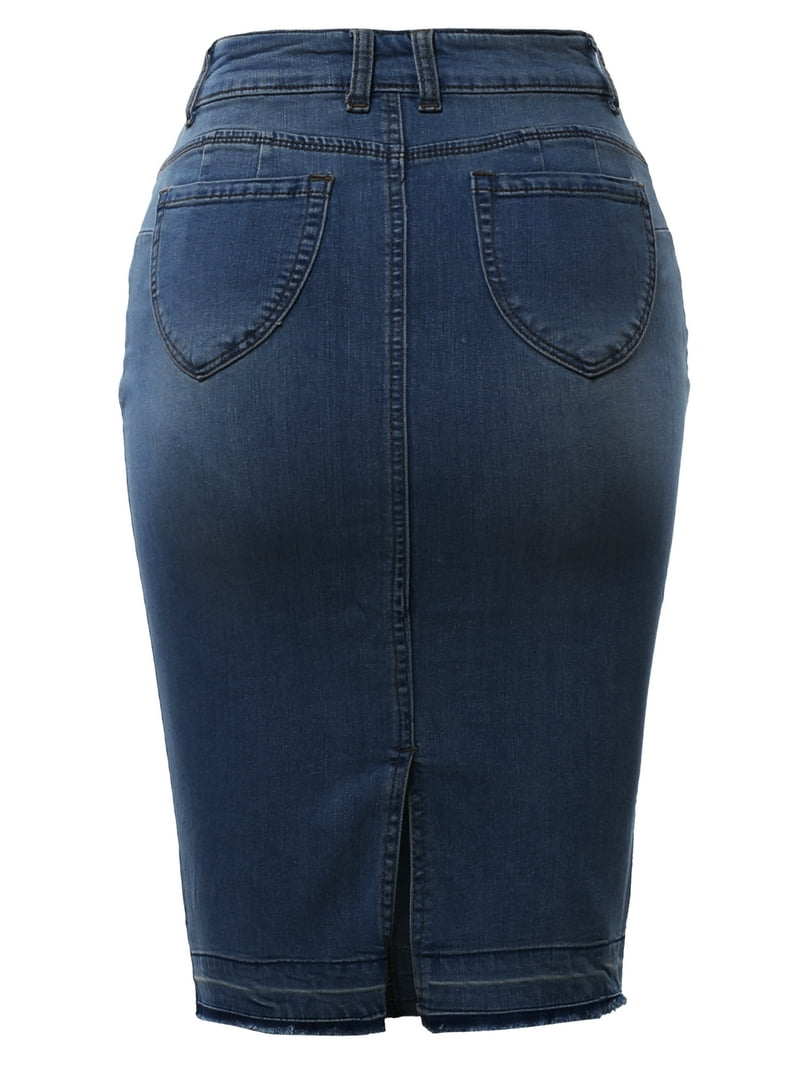 【HI FI FNK】Packy Knee Dart Denim Dart-Knee Denim
