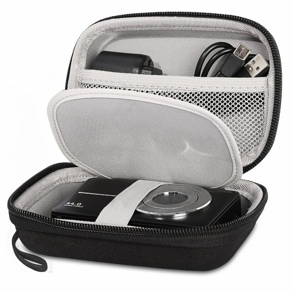 Camera Case for Digital Camera ,Camera Bag with Scratch-resistant and Dustproof Features for Travel and Accessories for Travel 14x10x7cm