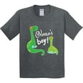 thumbnail image 3 of Inktastic Nanas Boy Grandson Dinosaur Youth T-Shirt, 3 of 5