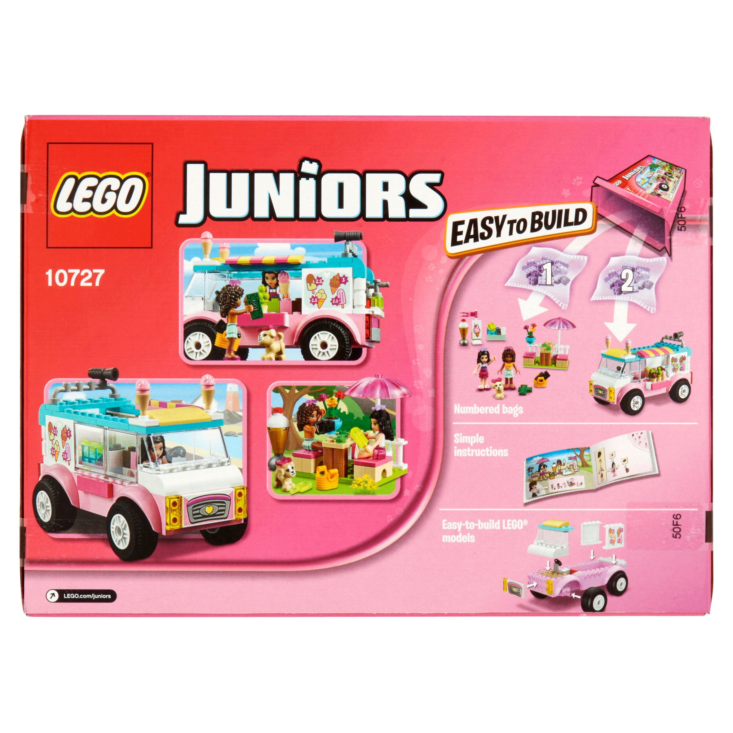 lego juniors emma's ice cream truck