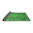 thumbnail image 2 of Ahgly Company Indoor Round Oriental Emerald Green Traditional Area Rugs, 7' Round, 2 of 4