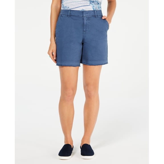 Style & Co Cutoff Shorts New Uniform Blue 8