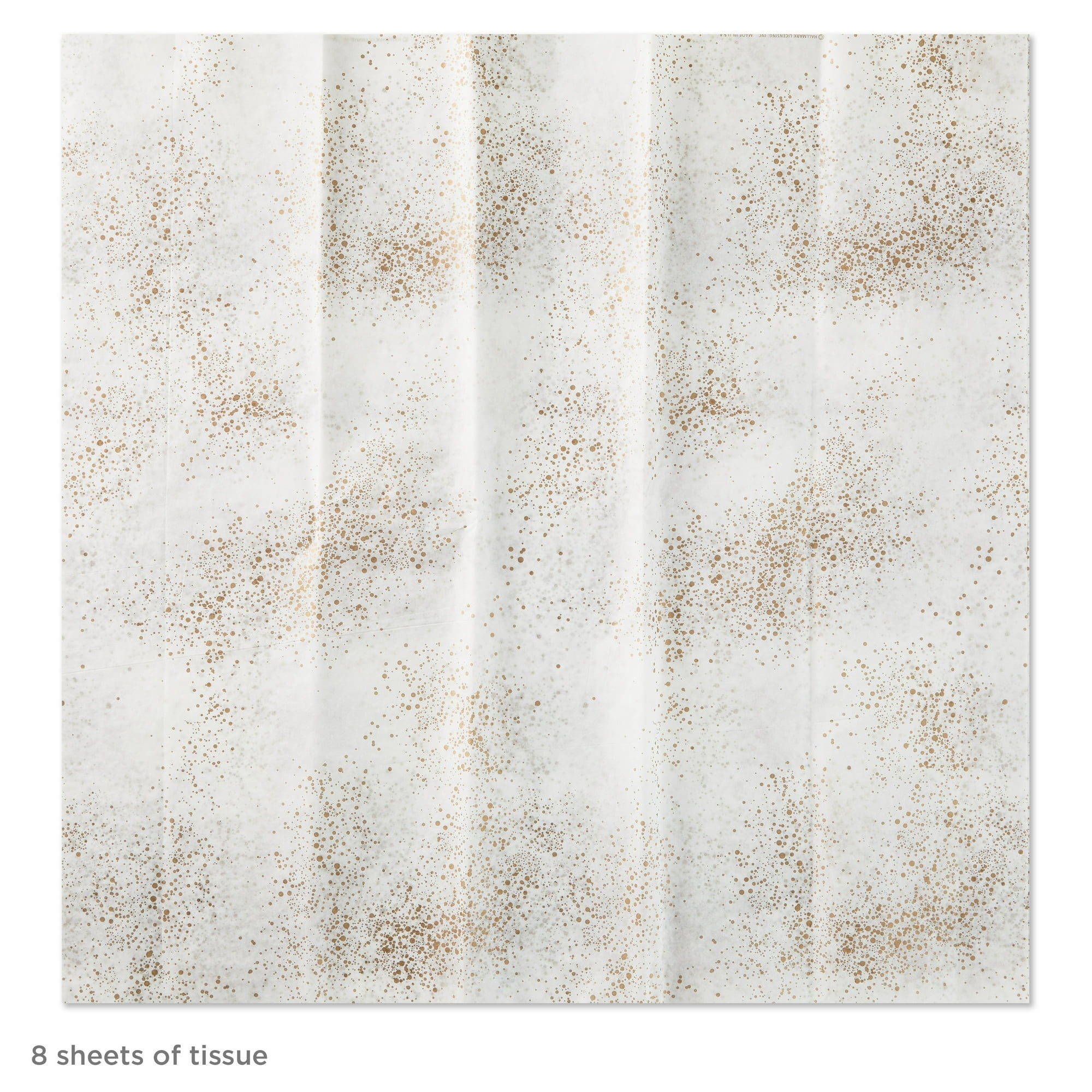 Hallmark Tissue Paper (Gold Speckle on Ivory) 6 sheets