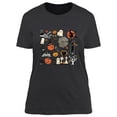 thumbnail image 2 of XCHQRTI Ghost Shirt for Women Vintage Halloween Tshirt Graphic Shirts Funny Retro Short Sleeve Tops, 2 of 8