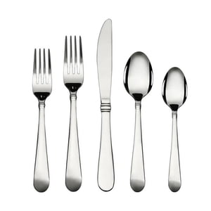 Mainstays Camfield 20-Piece Stainless Steel Flatware Set