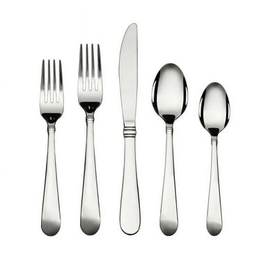 Mainstays Camfield 20-Piece Stainless Steel Flatware Set, Service for 4