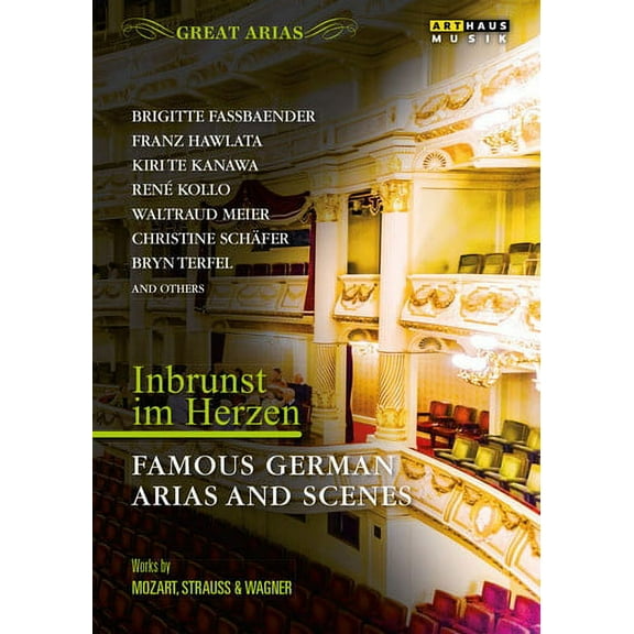 Great Arias: Inbrunst im Herzen (DVD), Arthaus Musik, Music & Performance