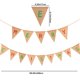 thumbnail image 3 of Fiudx Decoraciones navideñas para interiores Adornos navideños Tirar de banderas Fiestas navideñas Decorar pancartas Banderines colgantes, 3 of 6