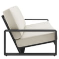 thumbnail image 6 of Lirienne Outdoor Patio Aluminum Sofa in Cream Gray, 6 of 9