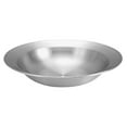 thumbnail image 4 of IFANLANDOR Salad Plates Stainless Steel Round Lightweight Kitchenware 1Set, 4 of 8