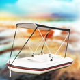 thumbnail image 4 of Barco Bimini cubierta superior toldo de barco impermeable con mosquetón refugio solar sombra barco dosel para Kayak barco de pesca bote Zulema toldo bimini para barco, 4 of 8