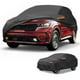 thumbnail image 1 of Funda para auto impermeable para todo clima, protección exterior completa contra el sol y la lluvia, con tiras reflectantes, negra para Kia Sorento, 1 of 7