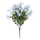 thumbnail image 4 of Flor decorativa simulada de vegetación azul, 4 of 6