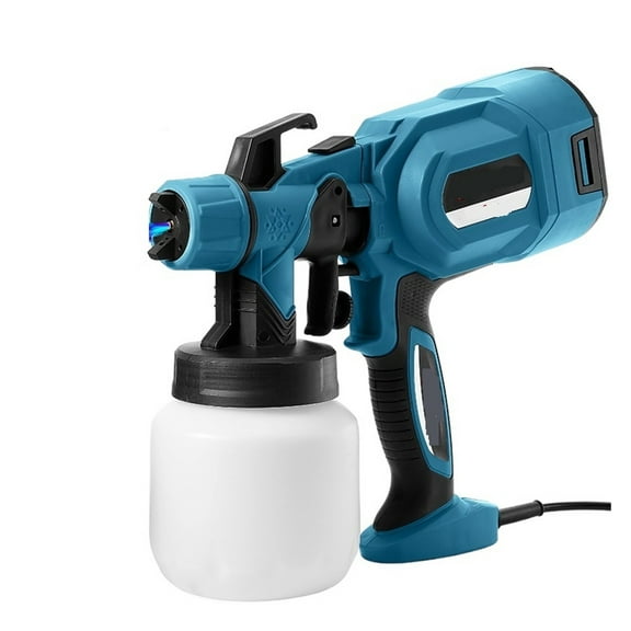 800W Electric Spray Gun Adjustable Paint Sprayer Car Furniture Steel Coating Spray Gun 800ML Large Capacity ,Adjustable Nozzles