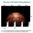 thumbnail image 3 of Peel and Stick Wallpaper Waterproof basketball Wall Mural Decor Self Adhesive and Removable 69in x 98in, 3 of 8