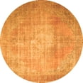thumbnail image 1 of Ahgly Company Indoor Round Persian Orange Traditional Area Rugs, 6' Round, 1 of 1