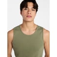 thumbnail image 4 of No Boundaries Ribbed Tank Top, Men's XS-5XL, 4 of 5