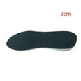 thumbnail image 3 of 1 Paire Femmes Hommes Hauteur Augmentation de Hauteur Semelle de Talon Augmentation Chaussures Semelle de Talon EVA Inserts de Levage de Talon Coussinets de Levage de Chaussures,Full,3cm, 3 of 8