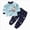 A22-Dark Blue, variant on Boys Pajamas Toddler Kids Pjs Sets Cotton Toddler Clothes Sleepwears 6-12 Months 12-24 Months 2t 3t 4t 5t 6t 7t 8t 9t Children(Yellow,5-6 Years)