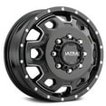 thumbnail image 2 of 17x6.5 Ultra 017FBM Warlock Dually Gloss Black Wheel 8x6.5 (129mm), 2 of 2