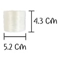 thumbnail image 5 of Rollo De Hilo Elastico Para Bisuteria Pulseras Collar Nylon blanco 7 mm x 100 mts, 5 of 5
