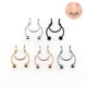 thumbnail image 3 of 5PC 8mm de acero inoxidable Clip de Oro Cara Faux Septum Nariz Cuff Anillos Stud No Piercing Joyería, 3 of 7