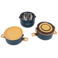 thumbnail image 1 of Lunch Box, 3 Capa 2200 Ml, 304 Contenedor Con Aislamiento De Acero Inoxidable Con Compartimentos Desmontables Para Picnic De La Escuela De Oficina, 1 of 7