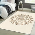 thumbnail image 5 of 5.3'x7.5' thin entryway rug western living room rug royal area rug rug for home office rug pad &nbsp;non slip, 5 of 10