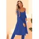 thumbnail image 4 of Conjunto de pijama lounge de 3 piezas para mujer, cárdigan largo OCEANLUX, 4 of 6