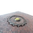 thumbnail image 3 of Genuine Leather Journal with Gemstone Inlay – Handcrafted Embossed Notebook for Writing, Sketching & Gifting, 3 of 6