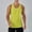 Yellow, variant on SSAAVKUY Men's UPF 50+ Tank Top Quick Dry Summer Workout Muscle Sleeveless Shirts for Swim Beach Bodybuilding T Shirts White M