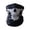 White, variant on Avolia Skeleton Skull Face Mask Neck Gaiter – Seamless Magic Headscarf for Halloween Riding – Breathable Microfiber Balaclava for Skiin