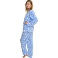 thumbnail image 2 of Angelina Cozy Fleece Notch Collar Pajama Set with Pockets (1-Pack), 2 of 4