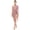 Dusty Pink, variant on Women's One Shoulder Asymmetric Leotard Lyrical Dance Figure Ice Skating Dress Green XL