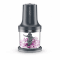 thumbnail image 1 of LINKChef Food Chopper, 3 Cup Food Processor, 260W Power Grinder with 4 Bi-Level Blades, Grey, 1 of 8