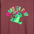 thumbnail image 3 of Monsters Inc - Monster Fun - Women's Lightweight French Terry Long Sleeve Shirt, 3 of 5