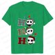 thumbnail image 1 of Camisetas divertidas de estilo navideño para mujer, ropa con estampado de pata de Ho, camisetas de manga corta a la moda, ropa de calle Harajuku Ulzzang, 1 of 5